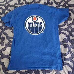 👠NHL EDMONTON OILERS mens Tshirt👠